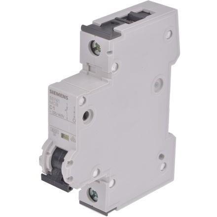 Thumbnail - Siemens, Schutzschalter, Sicherungsautomat 5SY6 1A Typ C 6kA