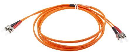Produktbild RS PRO LWL-Patchkabel DX ST/ST 62,5/125um 3m (3 m)