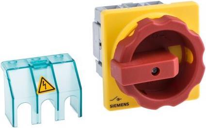 Image du produit Siemens Interrupteur-sectionneur 3 pôles rouge/jaune 9,5kW