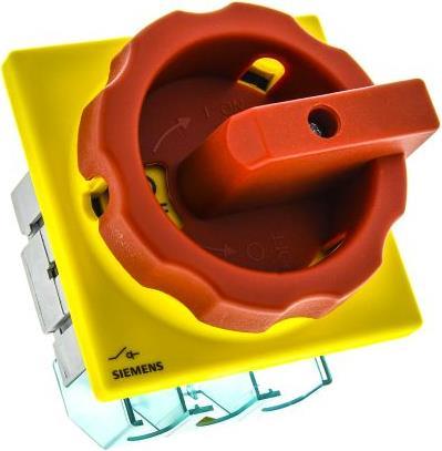 Image du produit Siemens Interrupteur-sectionneur 3 pôles rouge/jaune 22kW