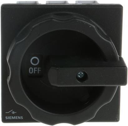 Produktbild Siemens Lasttrennschalter 3-polig rot/gelb 37kW