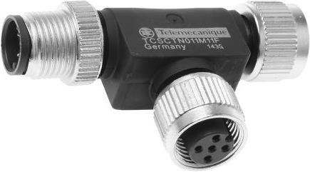 Produktbild Schneider Electric Adapter T-Stück M12 ST-BU-BU
