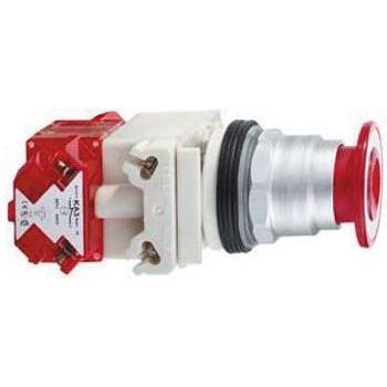 Schneider Electric Fungo pulsante rosso, Pulsante + Interruttore, Rosso