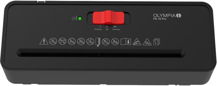 Produktbild Olympia Aktenvernichter PS 16 Pro schwarz