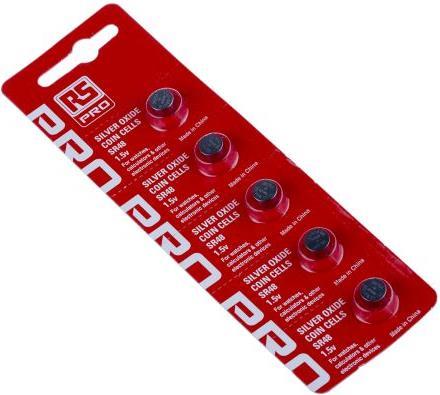 Produktbild Rs Pro Silberoxyd-Knopfzelle SR48 1,55V (1 Stk., SR48, 70 mAh)