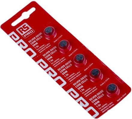 Image du produit Rs Pro Pile bouton à l'oxyde d'argent SR48 1,55V (1 pcs, SR48, 70 mAh)