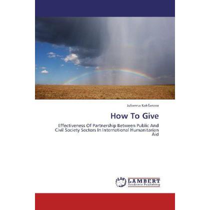 Thumbnail - How To Give, Fachbücher