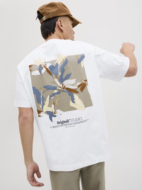 Produktbild Jack & Jones Rückenprint Rundhalsausschnitt T-shirt T-shirt (L)