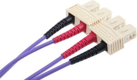 Produktbild RS PRO Patchkabel 50/125 SC OM3 DX 1m (1 m)