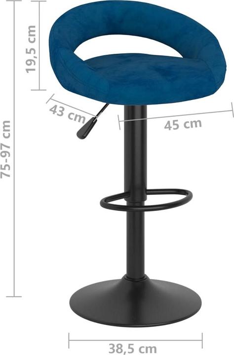 Actual product image VidaXL Bar stool