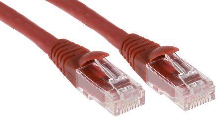 Produktbild RS PRO Patchkabel Kat.6 UTP LSZH 3m rot (U/UTP, CAT6, 3 m)