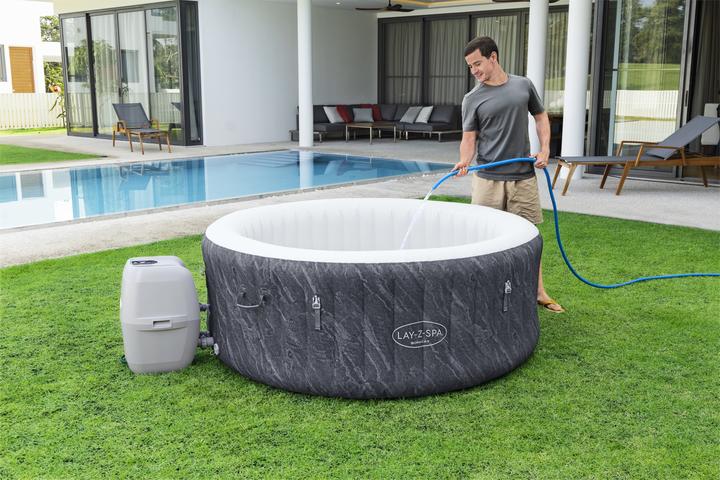 Produktbild Bestway WHP Boracay Airjet 180x66cm 120Düsen 4P. rund grau (4 Pers.)