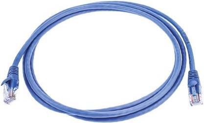 Produktbild RS PRO Patchkabel Kat.5e UTP PVC 2m blau (UTP, CAT5e, 2 m)