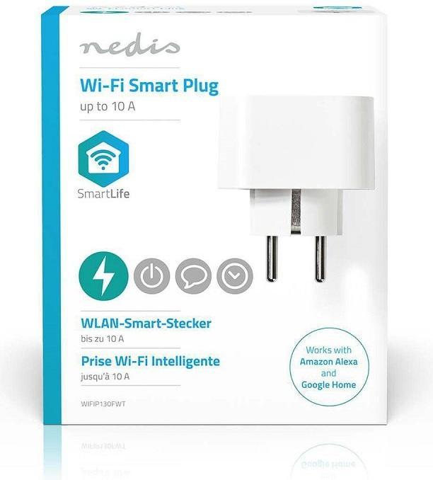 Actual product image Nedis WIFIP130FWT Smart Plug White