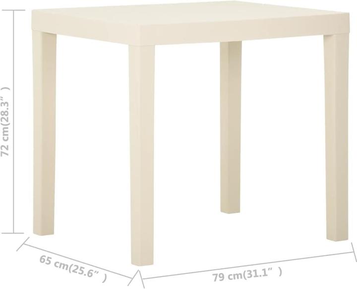 Produktbild vidaXL Gartentisch (79 x 65 x 72 cm)