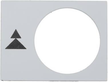 Produktbild Schneider Electric Beschriftungsplatte ZB2BY4903