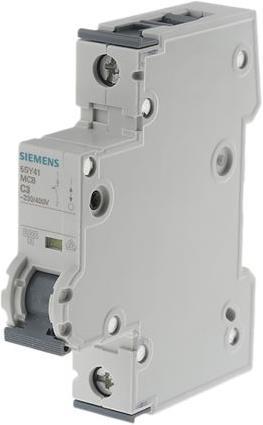Produktbild Siemens Sicherungsautomat 1-polig 3A Typ C