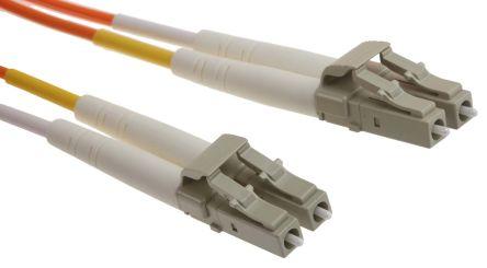 Produktbild RS PRO Patchkabel 62,5/125 LC DX 5m (LSOH, CAT7, 0.24 m)