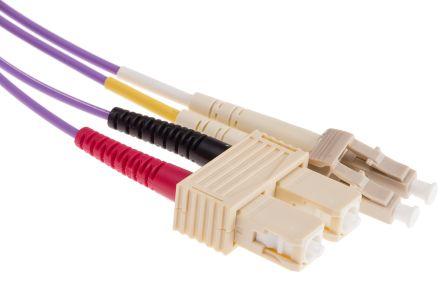Produktbild RS PRO Patchkabel 50 LC-SC OM3 DX 1m (1 m)