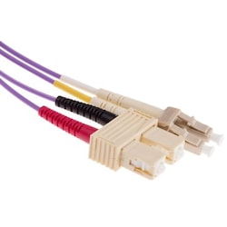 Rs Pro Patchkabel 50 LC-SC OM3 DX 1m (1 m), Netzwerkkabel