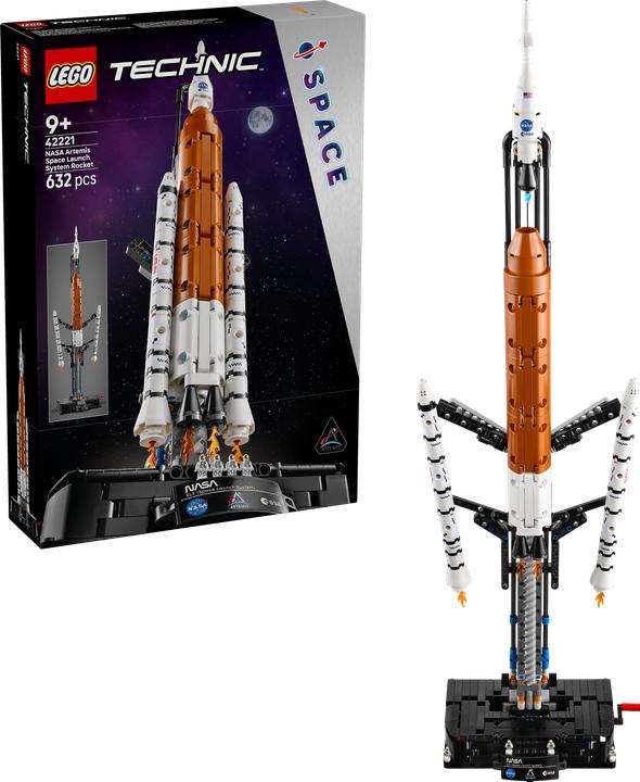 Image du produit LEGO NASA Artemis SLS-Schwerlastrakete (42221, LEGO Technic)