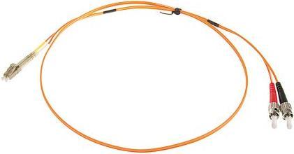 Actual product image RS PRO Patch cable 62.5/125 LC-ST DX 1 (LSOH, CAT8.1, 1 m)