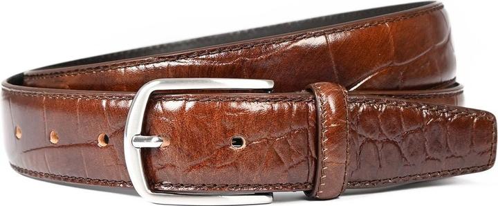 Actual product image Castelijn & Beerens Croco Cognac Belt