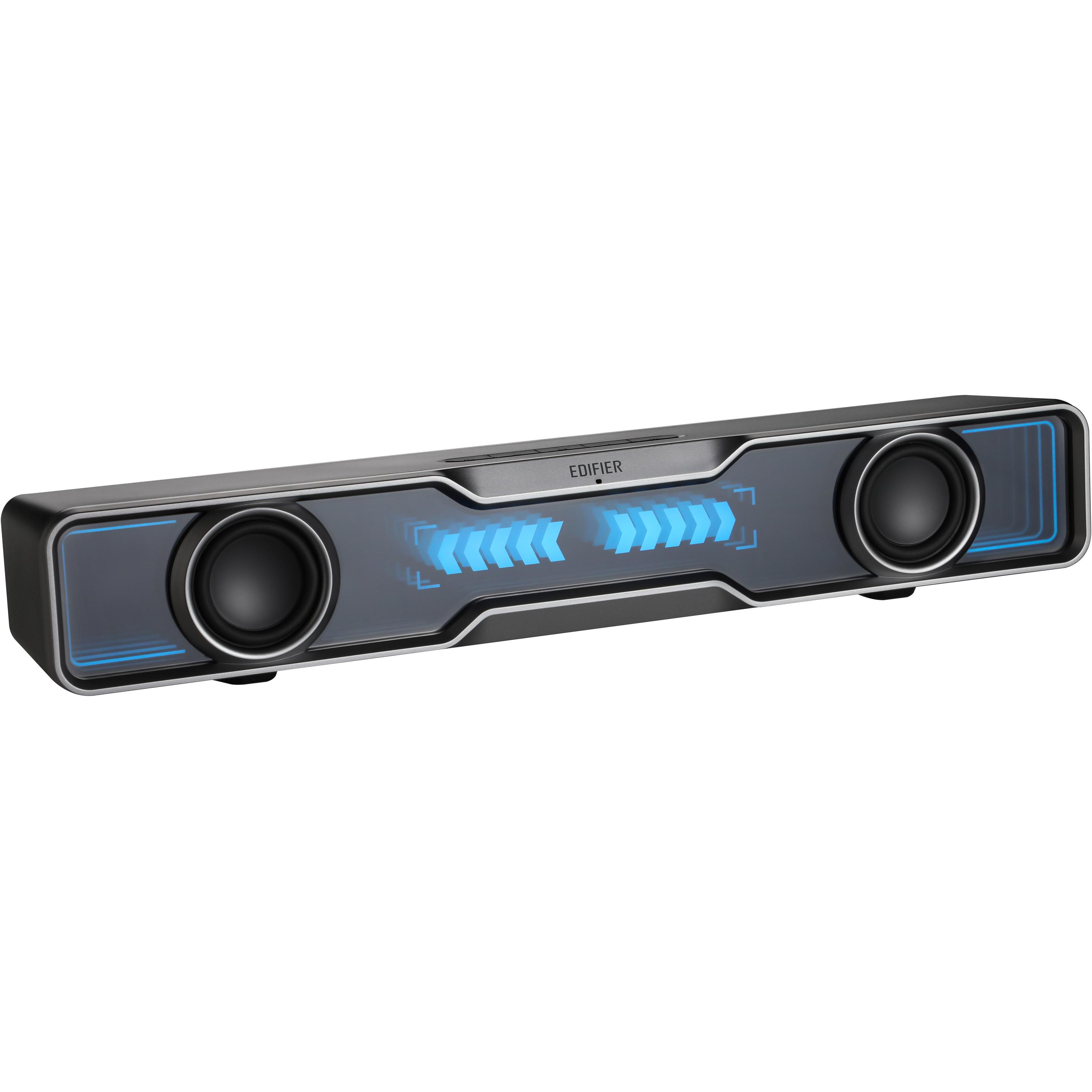 Edifier Soundbar per computer QS30 (nero) (Canale 2.0), Soundbar, Nero