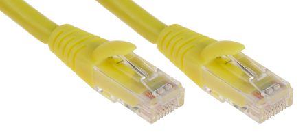 Produktbild RS PRO Patchkabel Kat.6 UTP LSZH 3m gelb (UTP, CAT6, 3 m)