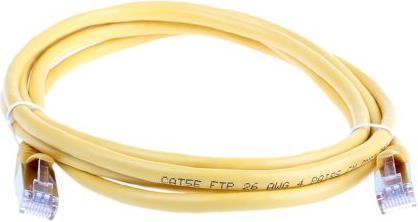 Image du produit RS PRO Câble patch cat.5e FTP 2m jaune (FTP, CAT5e, 2 m)