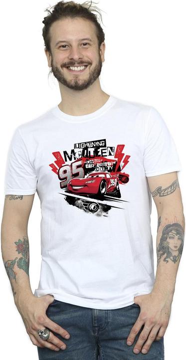 Image du produit Disney - T-shirt CARS LIGHTNING MCQUEEN COLLAGE - Homme (5XL)