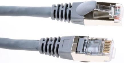 Immagine prodotto RS PRO Cavo patch cat.6 FTP 0,5m grigio (FTP, CAT6, 0.50 m)