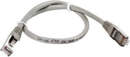 Actual product image RS PRO Patch cable Cat.5e FTP 0.5m gray (FTP, CAT5e, 0.50 m)