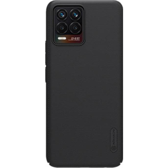 Nillkin Super Frosted Shield Series (Realme 8 Pro, realme 8), Smartphone Hülle, Schwarz
