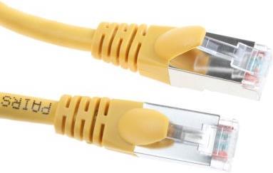 Produktbild RS PRO Patchkabel Kat.5e FTP 0,5m gelb (FTP, CAT5e, 0.50 m)