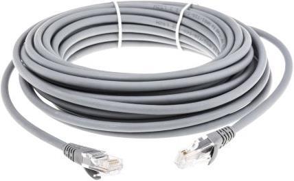 Produktbild RS PRO Patchkabel Kat.5e UTP LSZH 10m grau (UTP, CAT5e, 10 m)