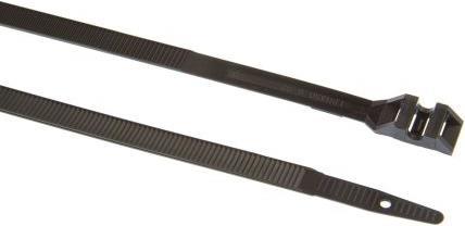 Actual product image HellermannTyton 350mm cable tie (Plastic cable ties, 355 mm, 100 pcs.)