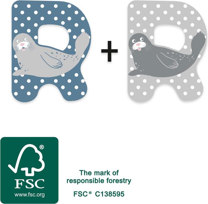 Produktbild small foot Holzbuchstabe Kinderzimmer R