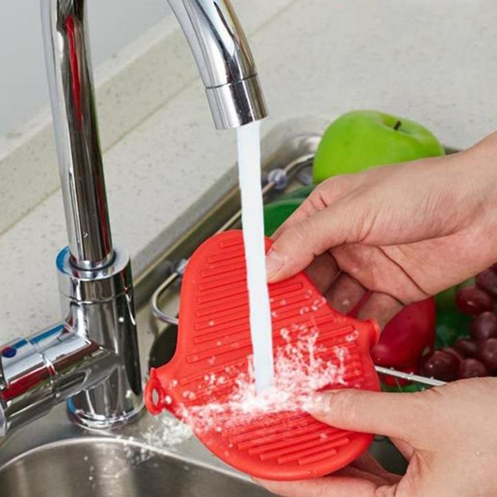 Image du produit PhoneLook Gants de protection en silicone résistant à la chaleur de taille universelle pour le four (Caoutchouc / silicone)