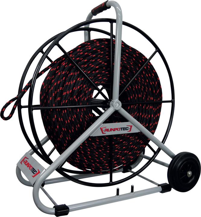 Actual product image Runpotec RUNPO 10122 Pull rope Ø12mm w.reel 300m Accessory cable winch CW 800 E (300 m)