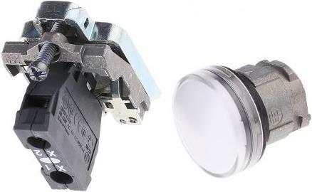 Image du produit Schneider Electric Voyant lumineux LED 48-120VAC blanc XB4BVG1