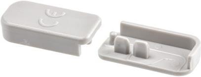 Actual product image ABB End cap PS-END0 for busbar
