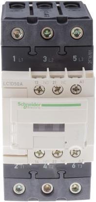 Actual product image Schneider Electric Contactor 3-pole AC3 440V 50A BOB 115Vac
