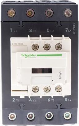 Produktbild Schneider Electric Schütz 4-polig 24Vac 80A