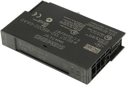 Actual product image Siemens Electronic module for ET 200S 4DA 24VDC