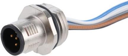 Produktbild Phoenix Contact Einbaustecker M12 5-polig mit 0,5m Kabel