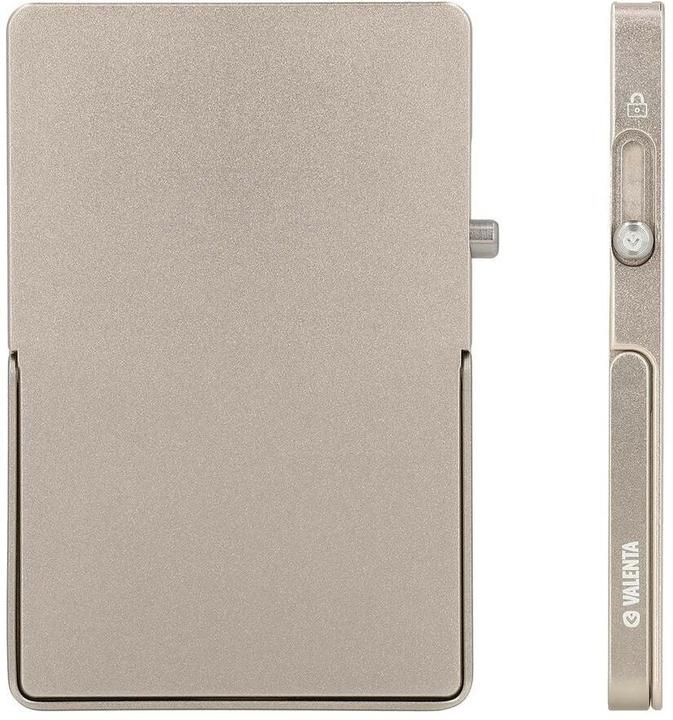 Immagine prodotto Valenta Kartenschutzständer, MagSafe – Natural Titanium