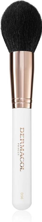 Actual product image Dermacol Cosmetic brush for powder and blush with case Rose Gold D56 (Powder)