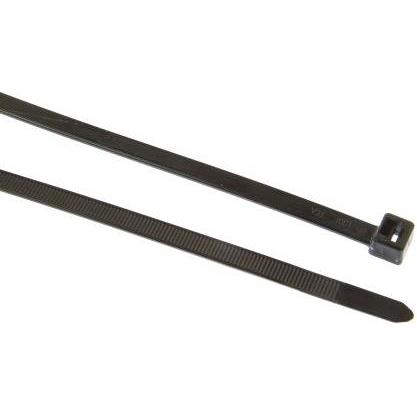 HellermannTyton, Kabelbinder, Kabelbinder PA66 380x7,6mm UV (Kunststoffkabelbinder, 380 mm, 100 Stk.)
