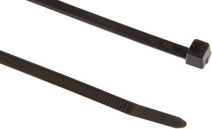 Actual product image HellermannTyton Cable tie PA66 300x4,6mm UV (Plastic cable ties, 300 mm, 100 pcs.)